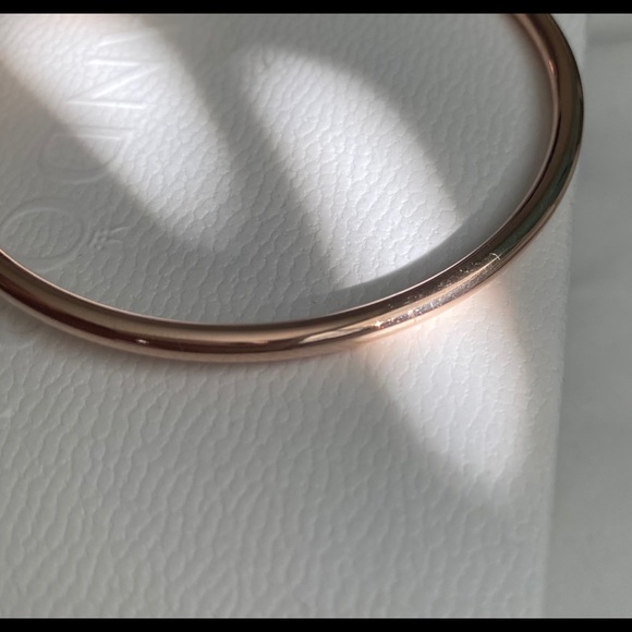 Pandora ROSE GOLD Bangle 6.7” - Picture 5 of 6